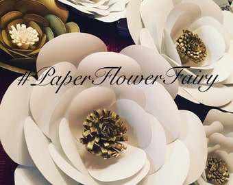Handmade Paper Flowers-set of 6