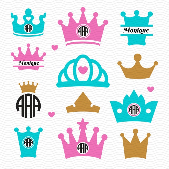 Download PRINCESS CROWN SVG files Silhouette Studio Files CriCut