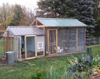 Items similar to Saltbox Chicken Coops on Etsy