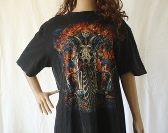 90s Skull Tee M