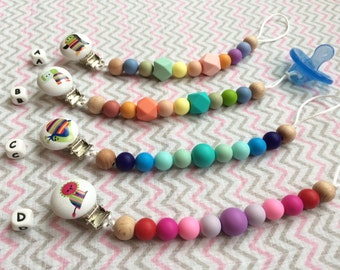 Silicone Pacifier clip, Silicone Teething Beads, Chew Beads