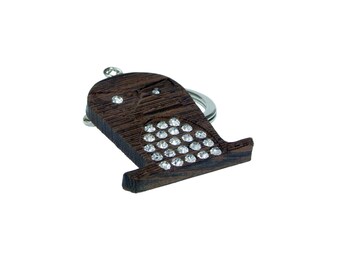 Wooden keychain