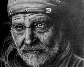 Willie nelson art | Etsy