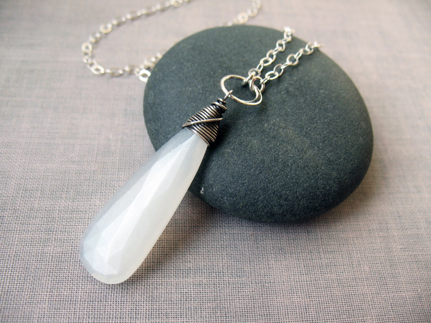 white moonstone jewelry