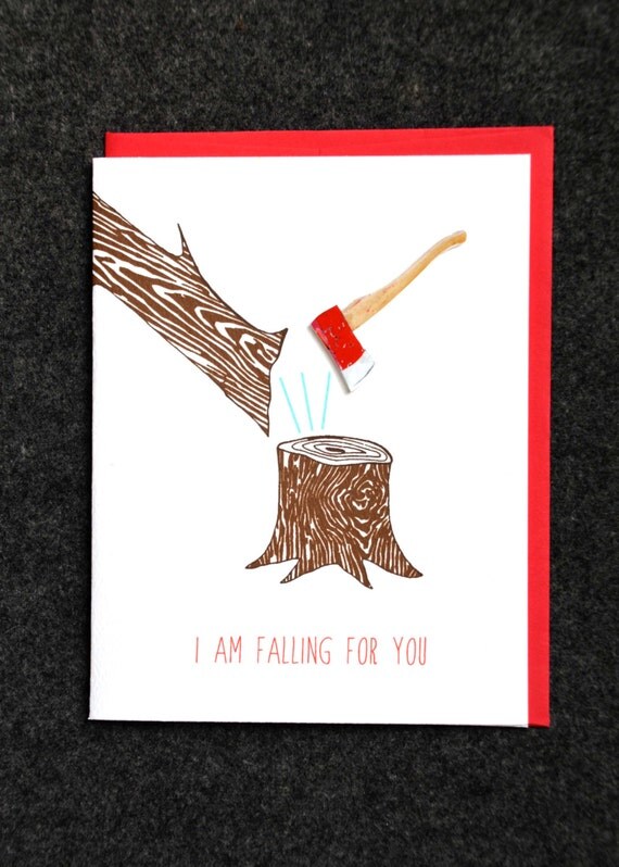 I am falling for you.