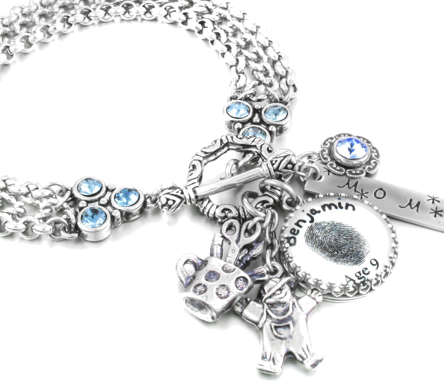 Fingerprint Fingerprint Jewelry Keepsake by BlackberryDesigns