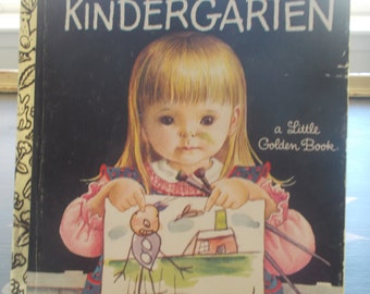 Little Golden Book We Like Kindergarten 1983