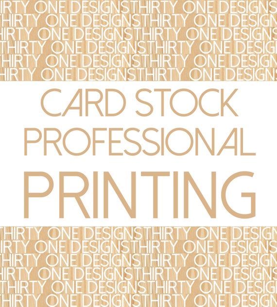 Glossy Card Stock Printing with Envelopes by thirtyonedesigns