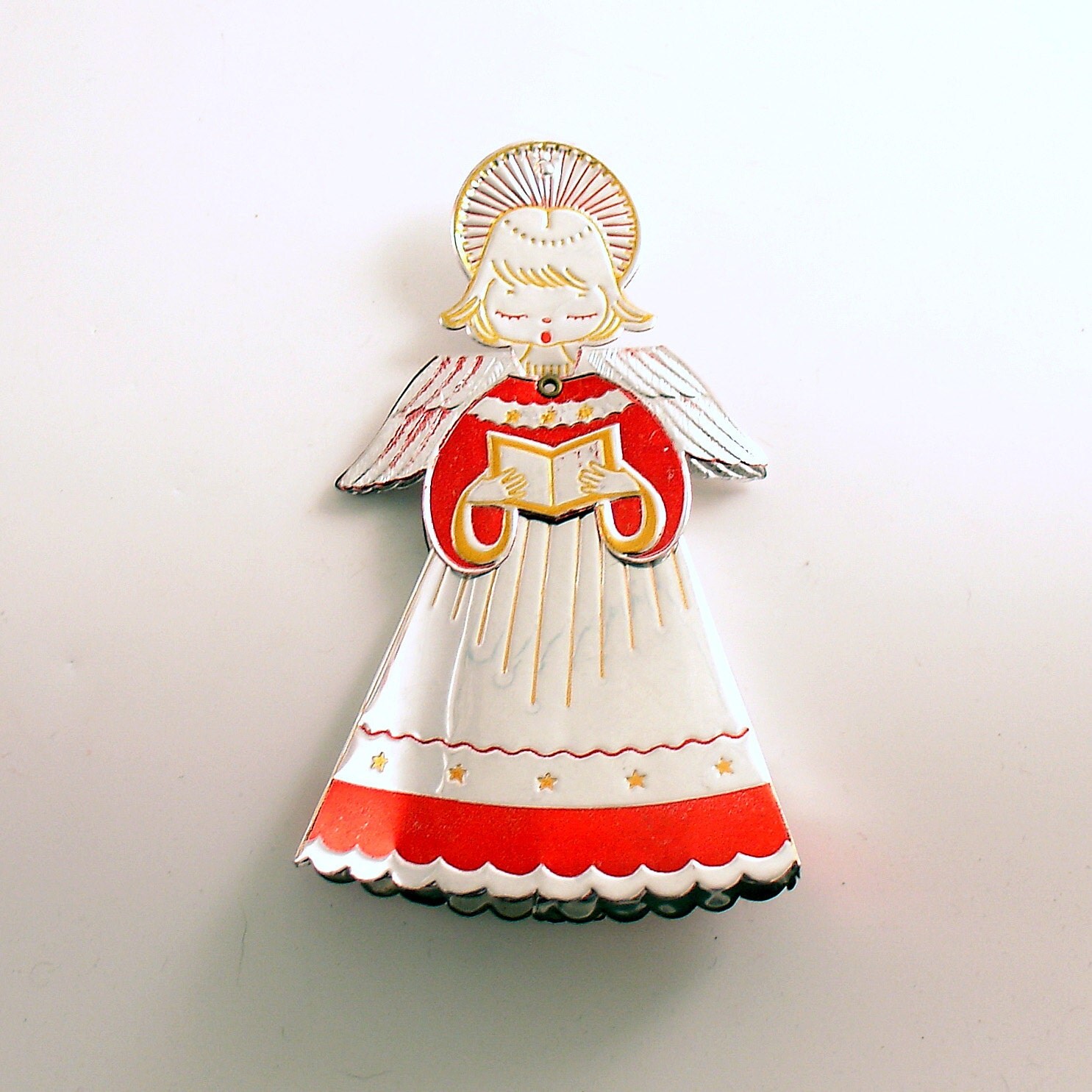 Vintage Christmas Ornament Angel Ornament by efinegifts on Etsy