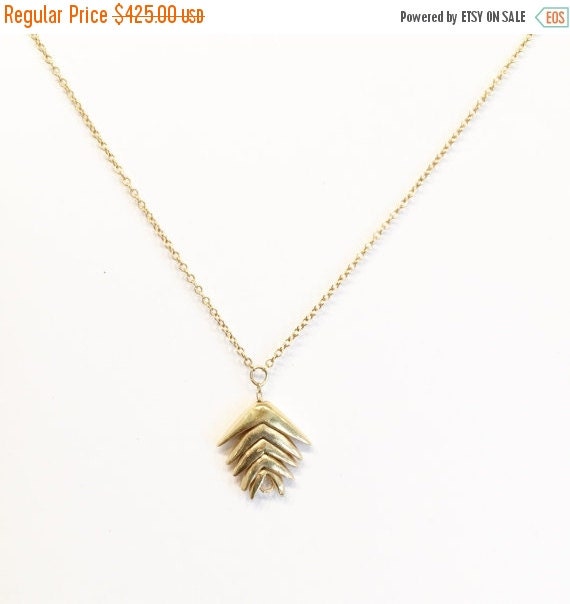 20% OFF Mothers Day Sale 14k gold mountain by ColbyJuneJewelry
