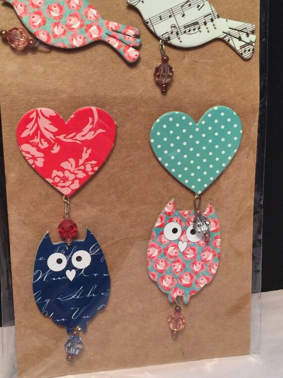 Michaels Melodies And Lace Chipboard Embellishments 8pc