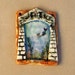 Mermaid Art - Ceramic Miniature - Undersea Temple - Fine Art Ornament