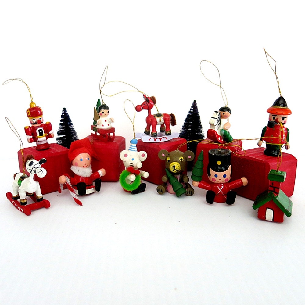 miniature christmas tree ornament sets vintage ceramic miniature christmas tree ornament sets vintage ceramic
