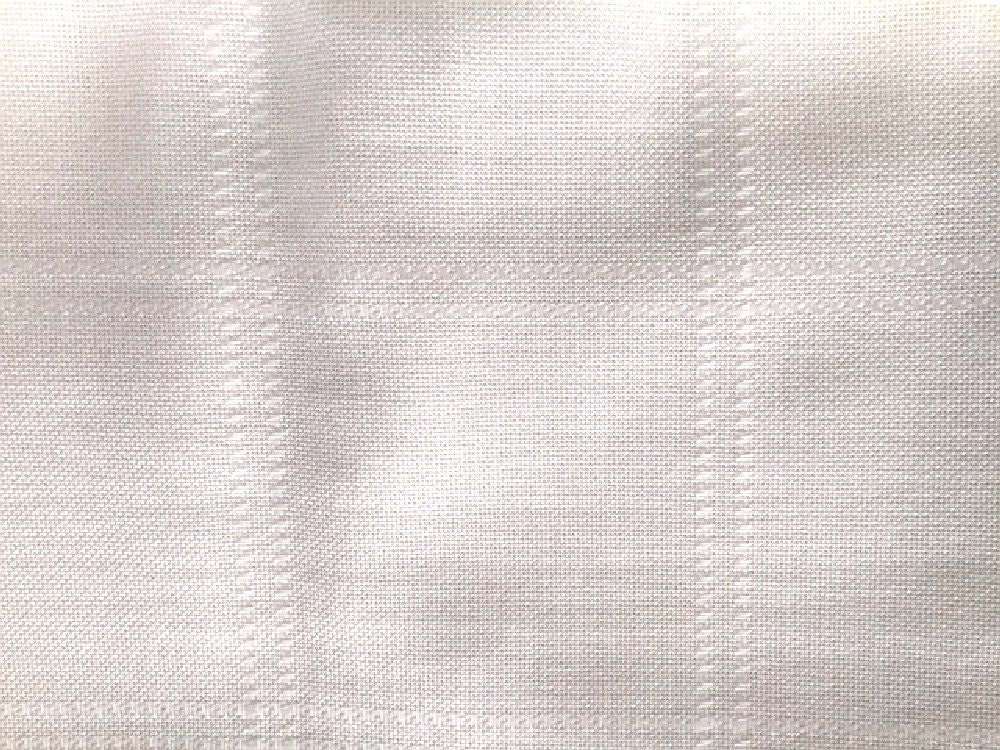 ANNE CLOTH soft white 14 count or 7 count cross stitch afghan