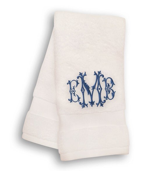Monogrammed Hand Towel