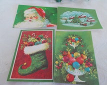 Popular items for santa claus card on Etsy