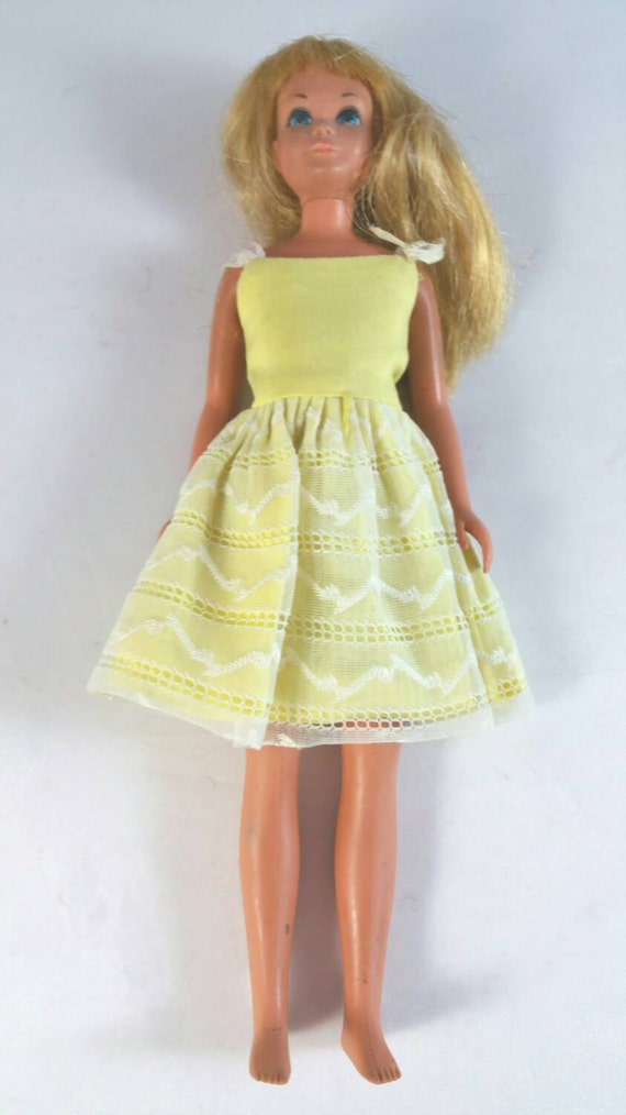 1967 Skipper Doll by Mattel In Original Yellow outfit