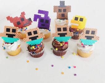 Five Nights at Freddys Cupcake Toppers