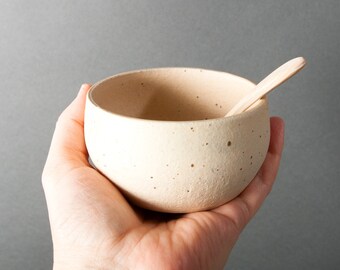 bowl speckled pottery unique poterie breakfast ceramica polli pots handmade studio scandinavian