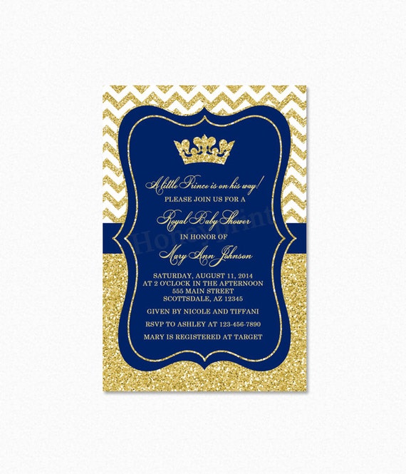 Prince Baby Shower Invitation Royal Blue Gold Baby Shower Invitation Little Prince Gold Free Royal Prince Baby Shower Invitation Template