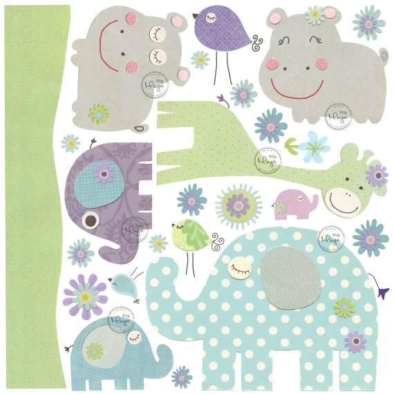 Baby Nursery Wall Decals Baby Girl Room Nursery art decor