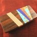 Contemporary Handmade Gifts for Him Abstract Money Clip Wallet - Moneyclip - Money Belt MC236