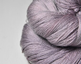 Rose which must not be named - Merino/Silk/Cashmere Fine Lace Yarn