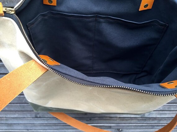 waxed canvas handbags