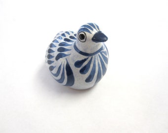 Mexican Pottery Stoneware Blue Bird