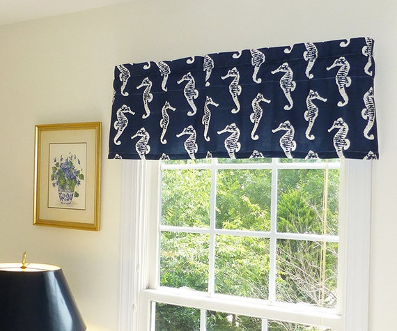 Made to Order Window Valances Blue Window Valance Window