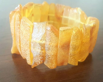Baltic Amber Bracelet, amber bracelet, raw amber bracelet, unpolished amber bracelet, unique, gift, янтарный браслет, 琥珀手鍊, 琥珀ブレスレット