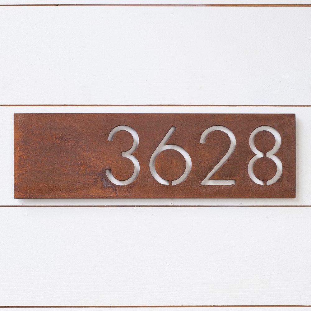 luxello modern 10 house address numbers