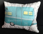 Camper Pillow - Mini - Birch Trees Birds