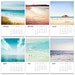 Ocean photography beach scene 8x10 print nautical decor waves