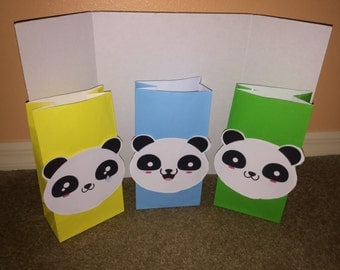 Panda Emojis Party Goody Bags