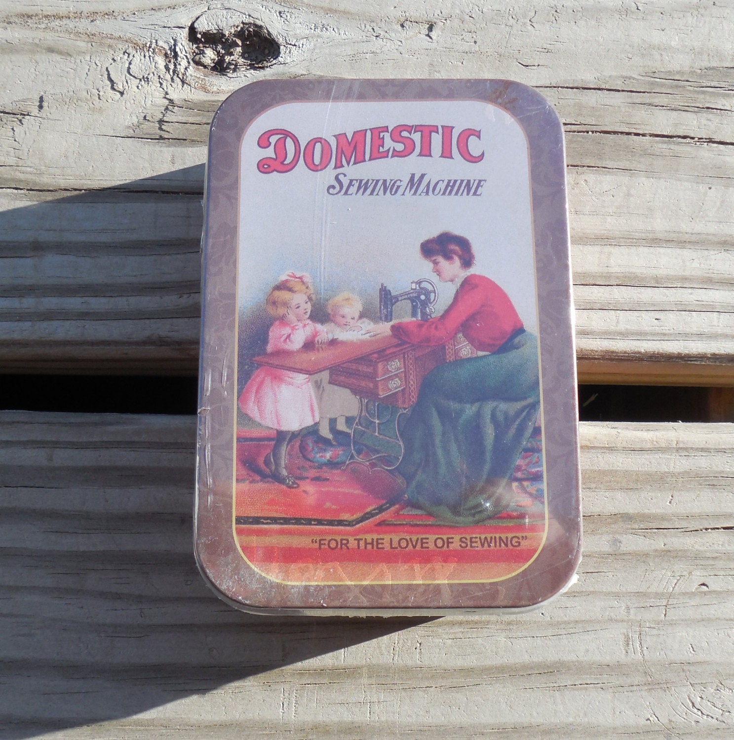 Sewing Kit Vintage Tin Sewing Kit Beginner or Travel Sewing