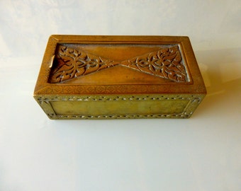 Antique Bronze Persian Scribe Box