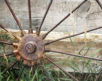 Wagon Wheel Wall Decor wagon wheel photo | etsy Wagon Wheel Wall Decor wagon wheel photo | etsy