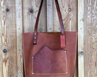 Leather Tote* Leather Handbag* Leather Barrel Bag Tote* Boho Leather Tote* Soft Leather Bag* Oiled Leather Bag* Custom Leather Bags