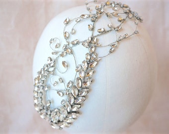 Rhinestone Hair Vine, Crystal Hair Vine, Bridal Hair Vine, Wedding Hair Vine, Bridal Hair Piece, Wedding Hair Piece, Crystal Hair Piece