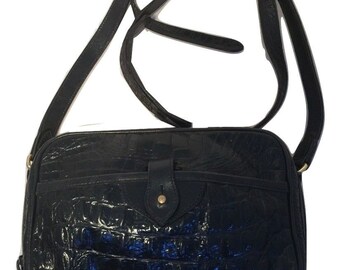 Joan & David Alligator Shoulder Bag