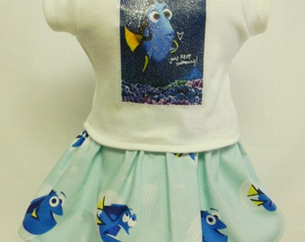 Finding Dory Theme Outfit For 18 Inch Doll Like The American Girl