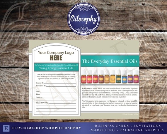 2016 COMPLIANT Printable Young Living by ShopOilosophy on Etsy