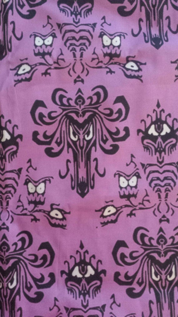 Haunted Mansion Fabric by the yard by MindyCreates on Etsy