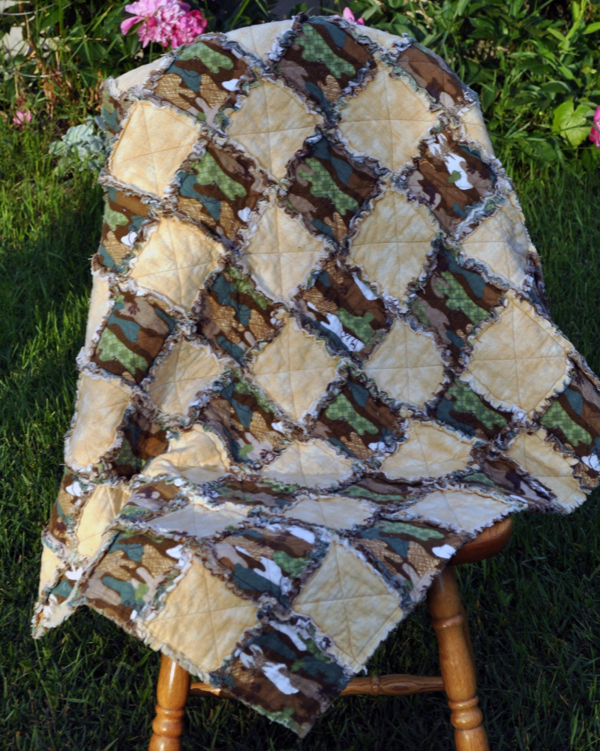 Camo Rag quilt