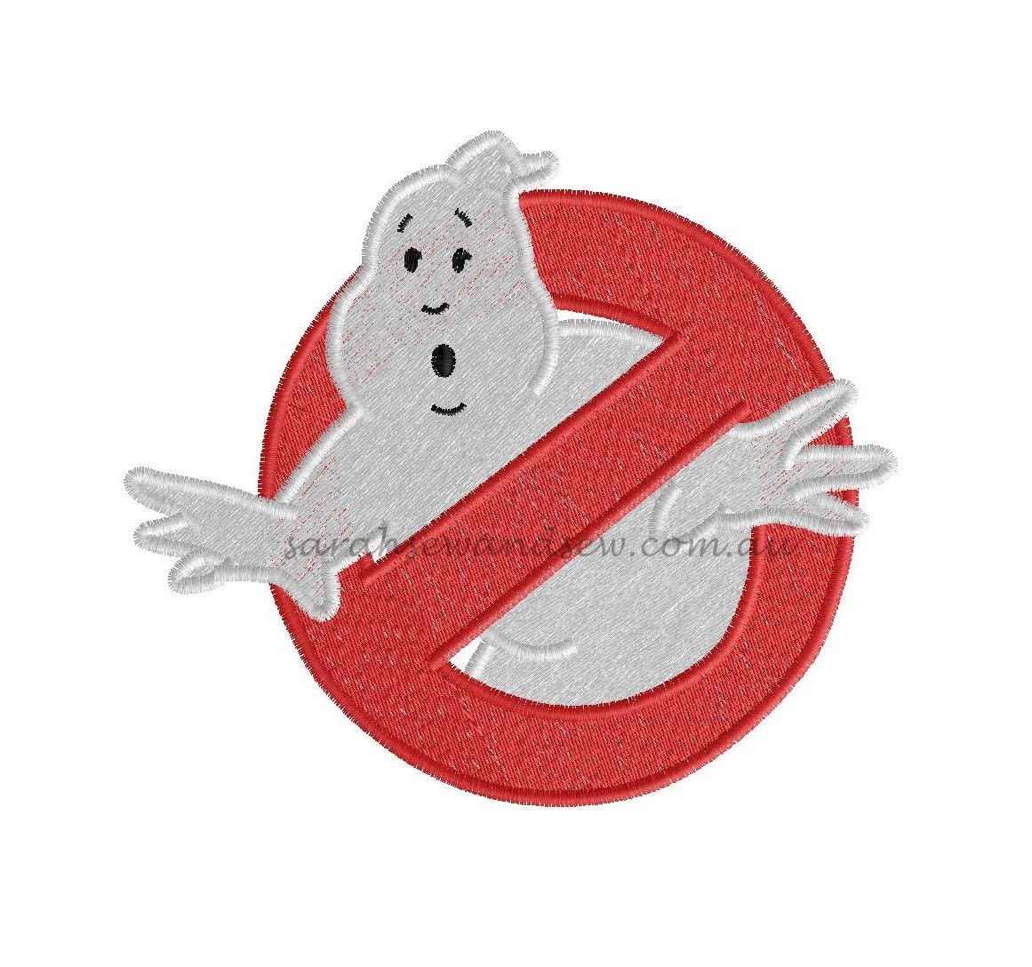 Ghostbusters Embroidery Design