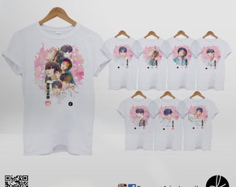 BTS Bangtan Boys In the Mood For Love Tshirt
