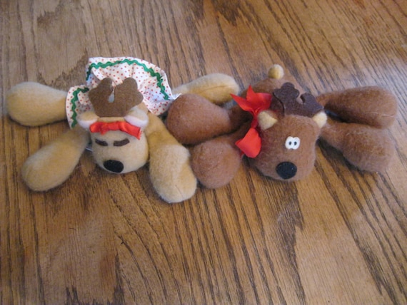 hallmark plush reindeer