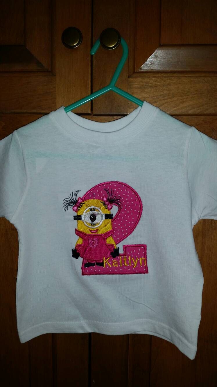 personalized minion shirts