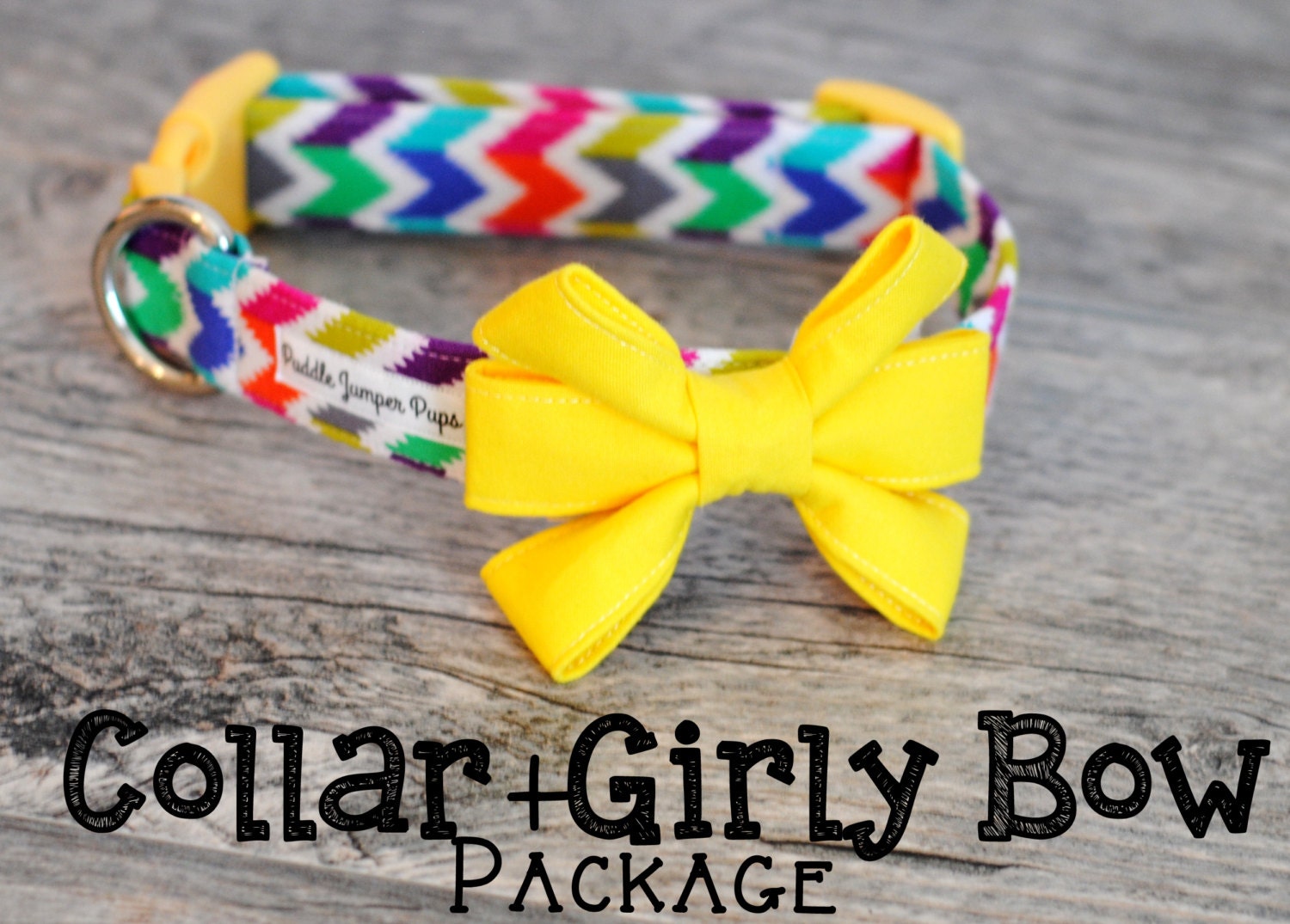 Collar Girly Bow Package